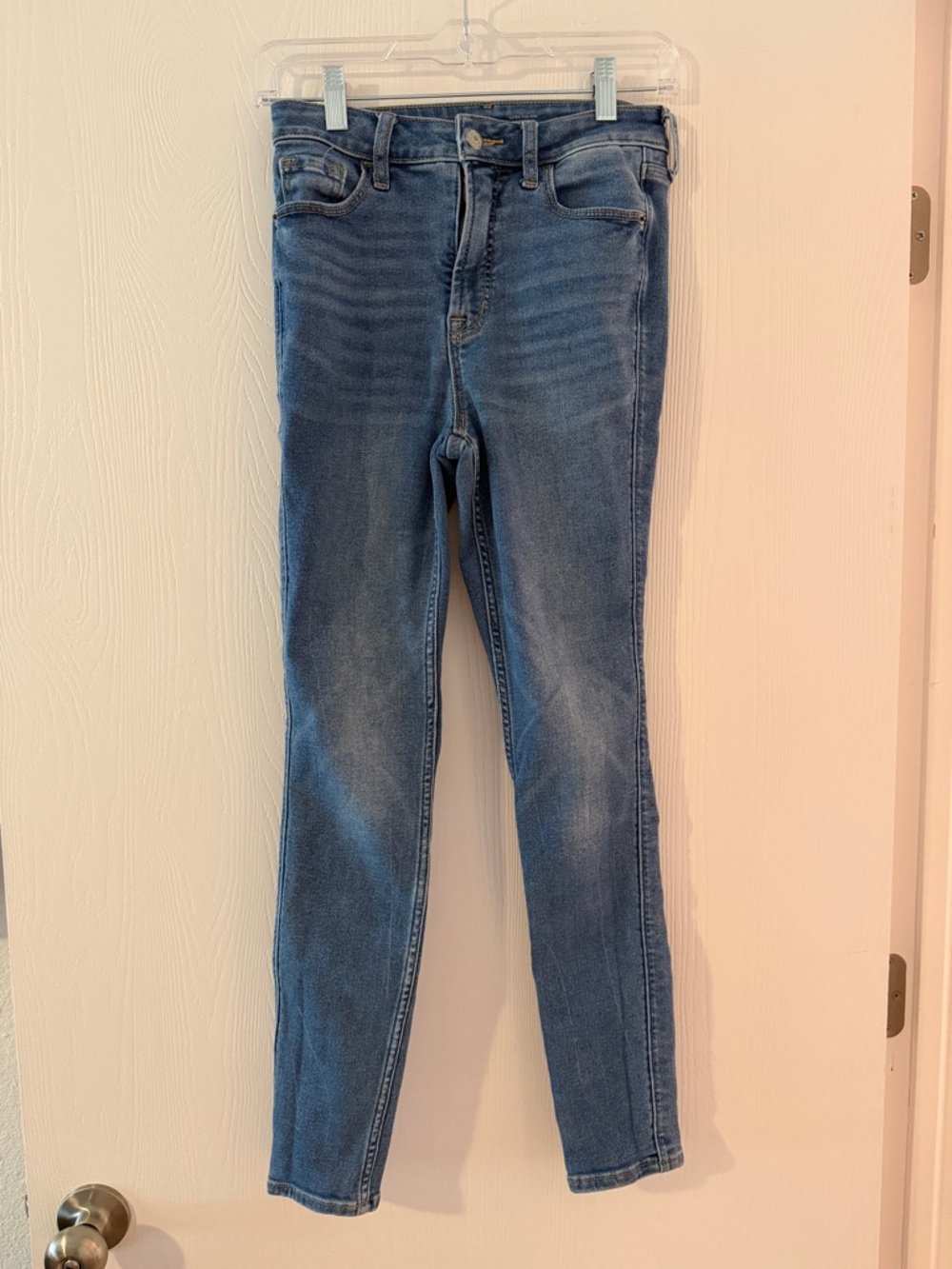 Old Navy Women's Blue Skinny Jeans 4